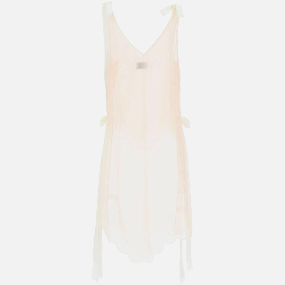 Women's Simone Rocha Tulle Slip Dress w/ Satin Ribbons, Style#71790069, US sz 6
